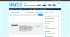 Desktop Screenshot of directory.splashmagazine.com.au